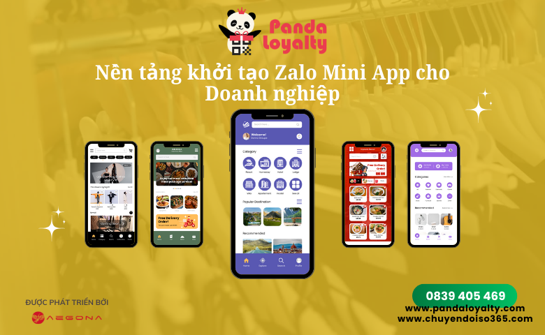 Panda Loyalty Platform – Tăng Trưởng Kinh Doanh Trên Nền Tảng Zalo Mini App