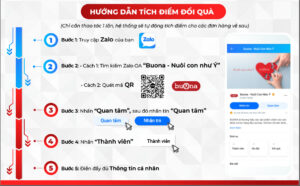 5 bước để đăng ký trở thành Khách Hàng Thân Thiết của Buona Việt Nam