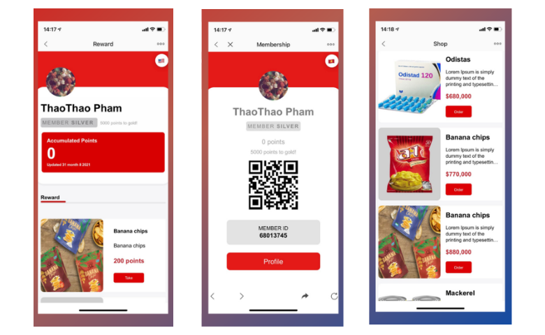 Các Tính Năng Nổi Bật của App Tích Điểm Cho Khách Hàng Nhà Thuốc Panda Loyalty