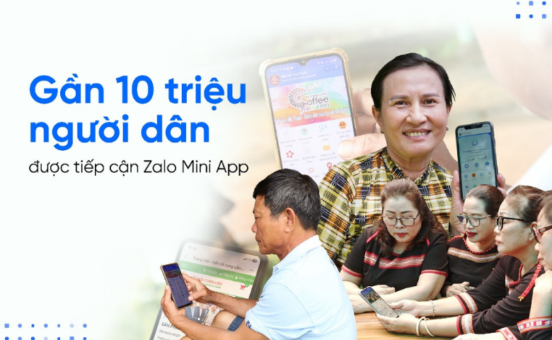 Chỉ trong 9 tháng, cả nước có 12 tỉnh thành xây dựng Zalo mini app cho người dân