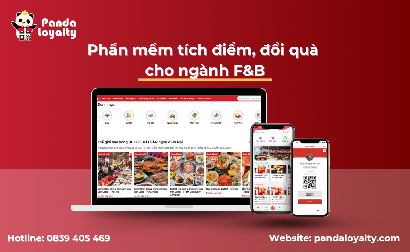 Phần Mềm Tích Điểm Cho Ngành F&B – Thu Hút Khách Hàng Hiệu Quả