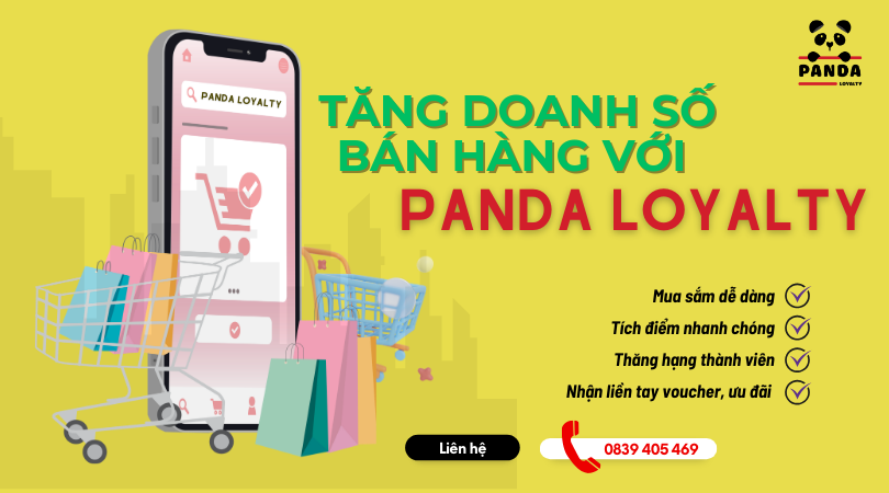 Phần mềm tích điểm panda loyalty