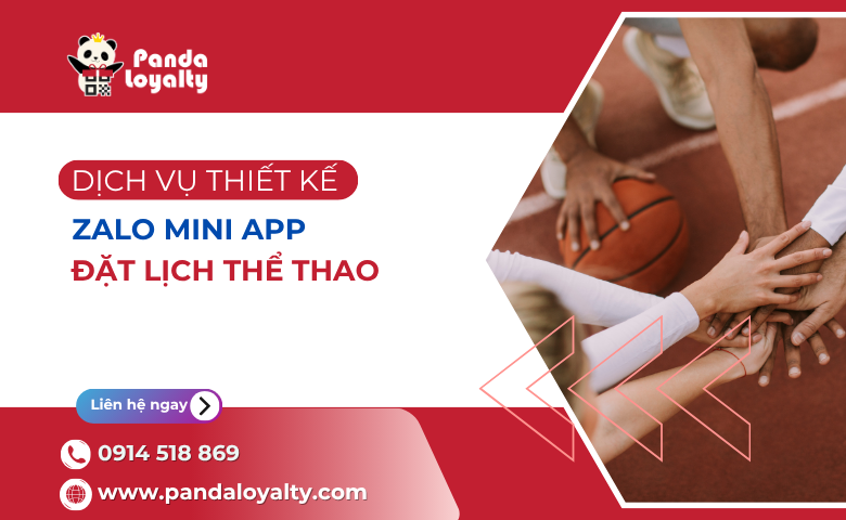Dịch Vụ Thiết Kế Zalo Mini App Đặt Lịch Thể Thao