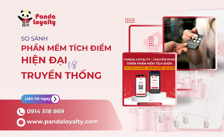So sánh tích điểm thủ công truyền thống và app tích điểm hiện tại