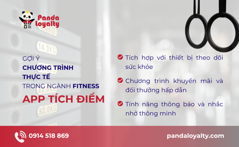Gợi Ý Chương Trình Thực Tế Của App Tích Điểm Trong Ngành Fitness