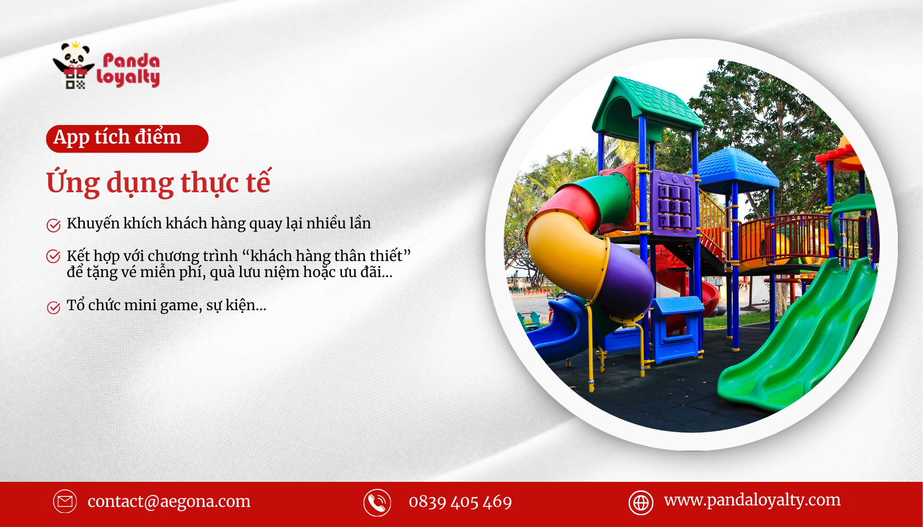 Ứng dụng thực tế tại khu vui chơi