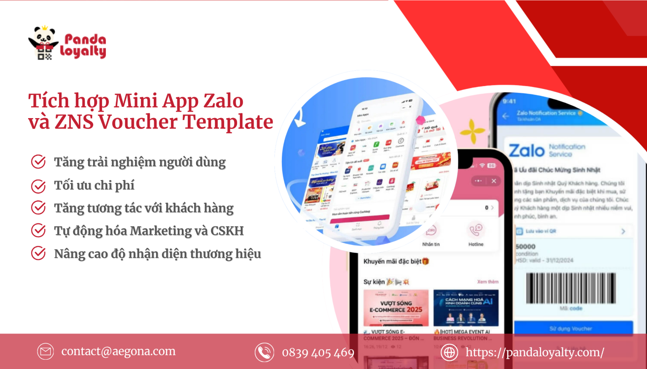 Tích hợp Mini App với ZNS Voucher Template
