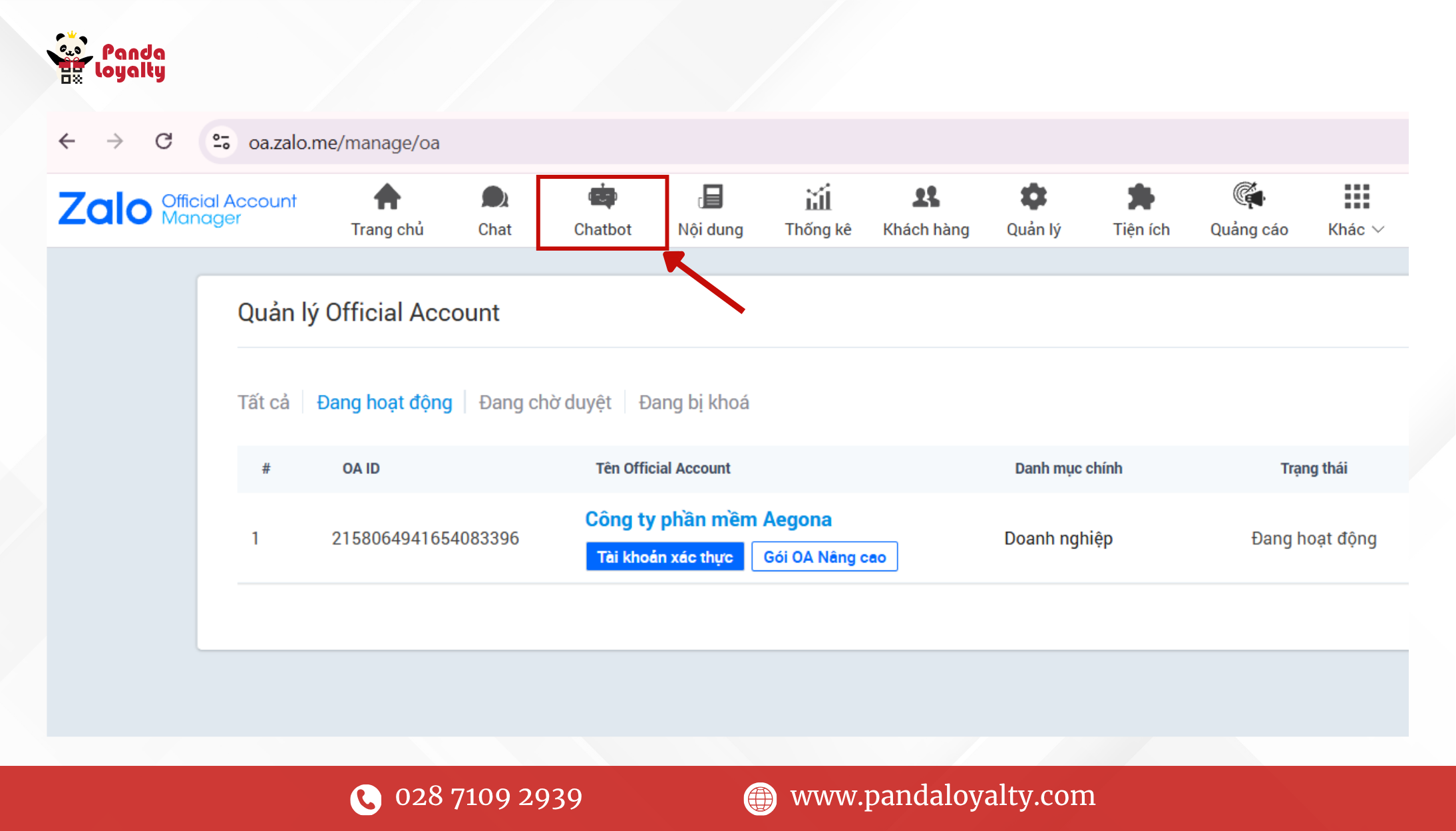 Hướng dẫn tạo Chatbot Zalo OA