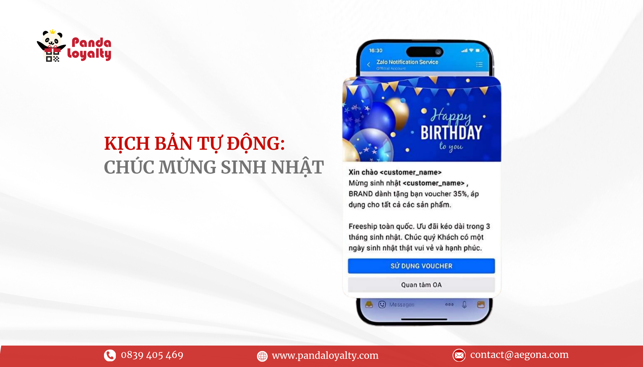 Kịch bản: Chúc mừng sinh nhật