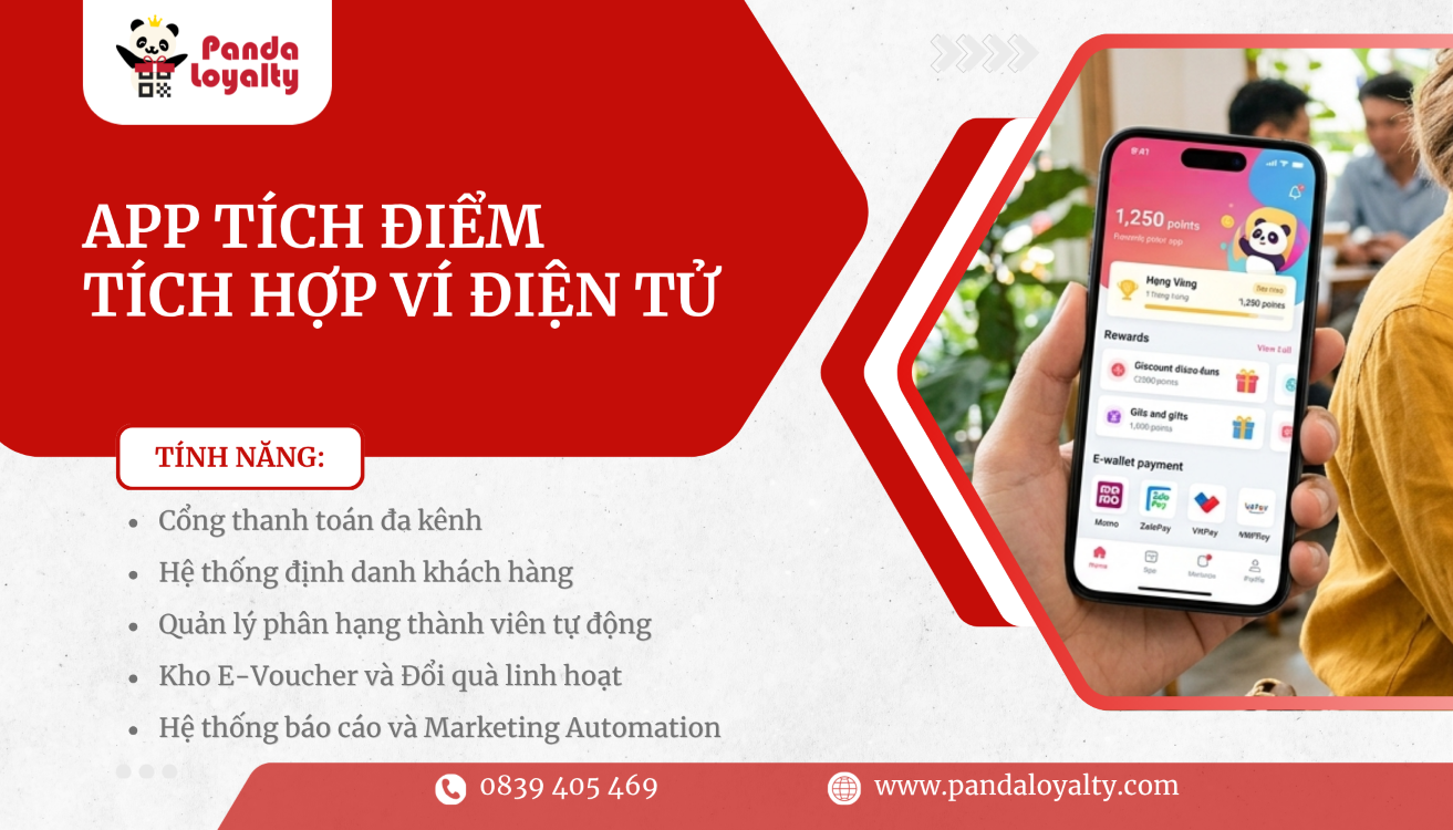 Các tính năng cốt lõi cần có trong App tích điểm tích hợp Ví điện tử