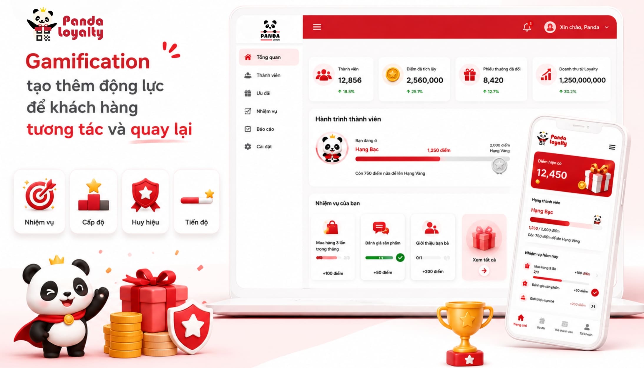 Gamification tạo thêm động lực để khách hàng tương tác và quay lại