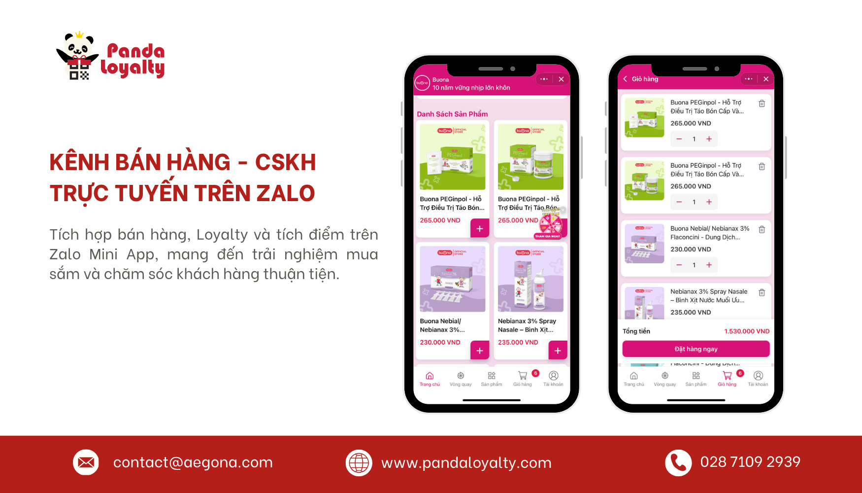 Kênh bán hàng và CSKH trực tuyến trên Zalo