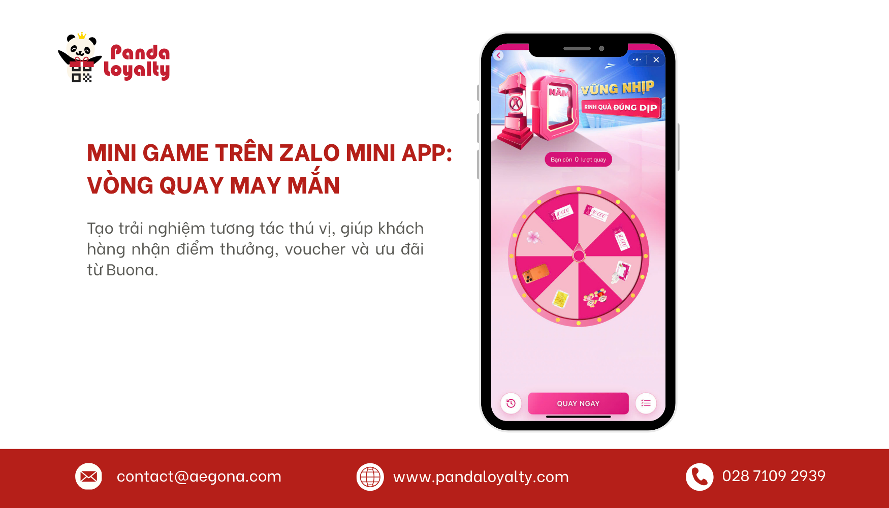 Mini Game – Vòng quay may mắn