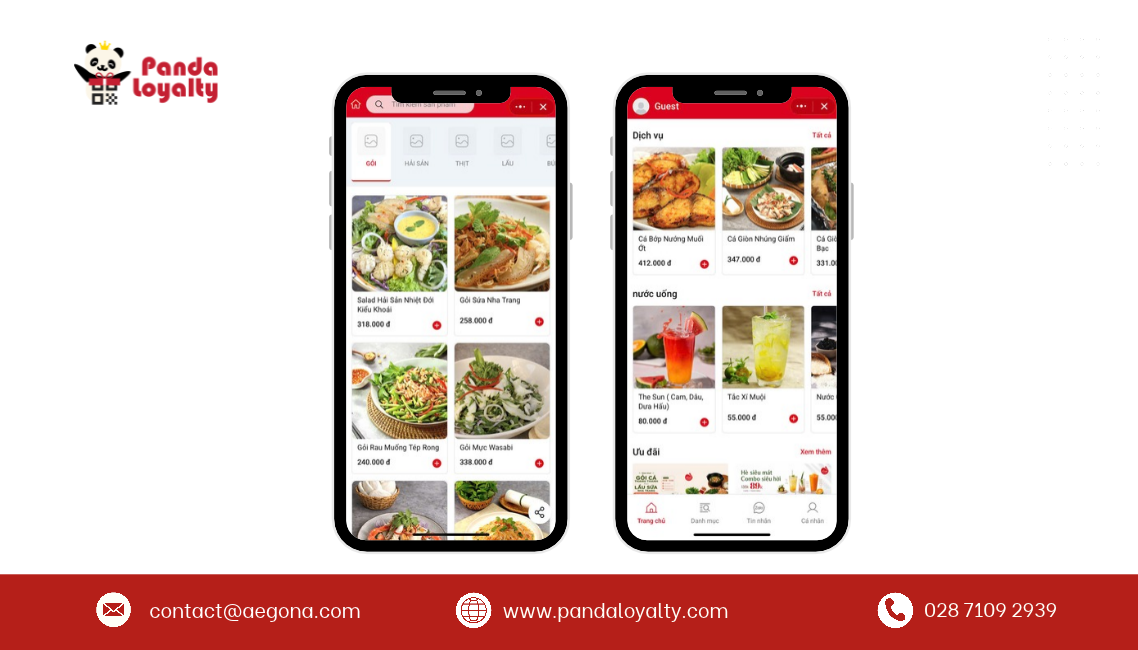 Đặt bàn nhà hàng online trên Zalo mini app
